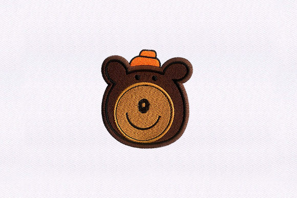 A Friendly Review of the Smiling Bear Face Embroidery Design