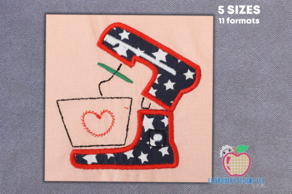 A Realistic Applique for Kitchen-Loving Crafters