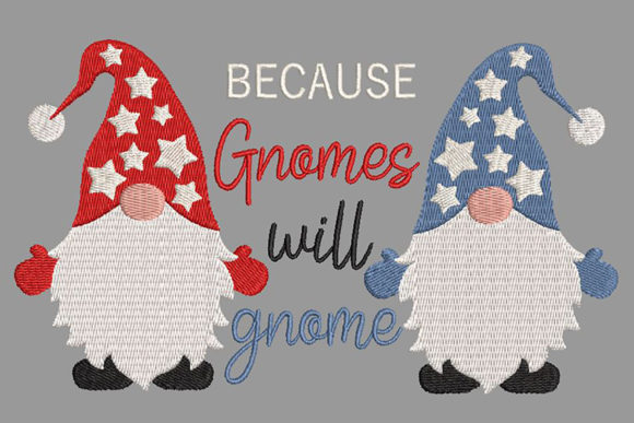 Christmas Gnomes Embroidery for Cozy, Personalized Gifts