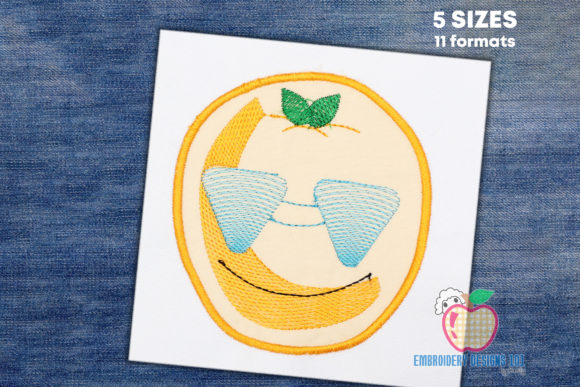 Clementine with Goggles: A Sweet & Playful Embroidery Gift