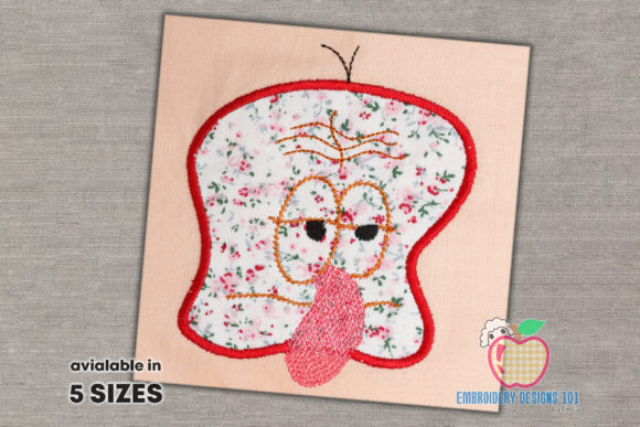 Funny Face Applique: A Designer's Take on a Playful Embroidery Design