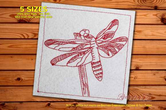 Pterygota Redwork: A Seasonal Bug Embroidery Review