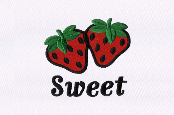 Strawberries: A Lively, Versatile Embroidery Design