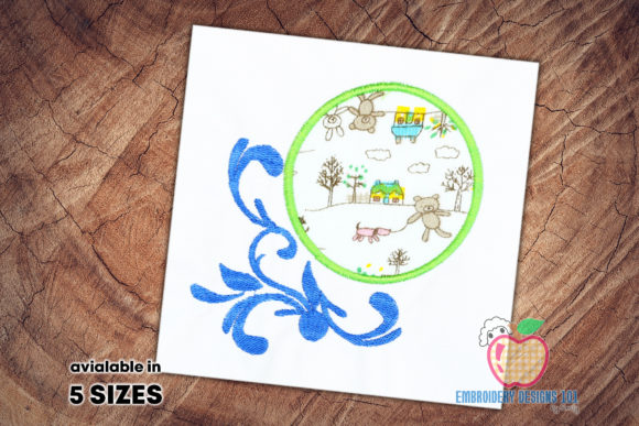The Essential Circular Applique Border Design